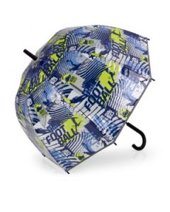 GABOL Kišobran dečji transparent windproof 8 rebara Ball plava