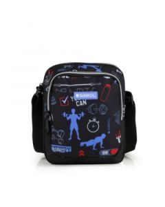 Torbica na rame 16x20x6,5 cm 2l-0,13 kg Training crna - 16TRDG234968B