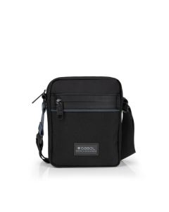 GABOL Muška torbica na rame 15x18x5cm Darek, crna - 16TRMG546401B