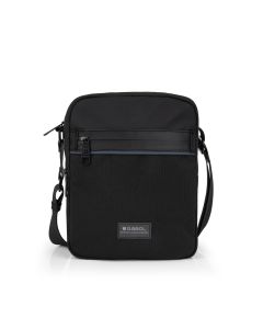 GABOL Muška torbica na rame 20x25x8 cm Darek, crna - 16TRMG546412B