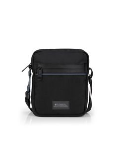 GABOL Muška torbica na rame 18x22x7cm Darek, crna - 16TRMG546414B
