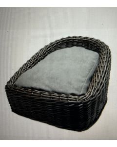 Vivog Pletena korpa sa jastukom za pse ili mačke