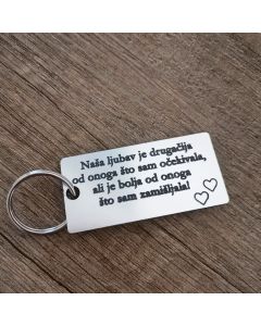 Happy Pumpkin Privezak za ključeve Naša ljubav P272 - P272
