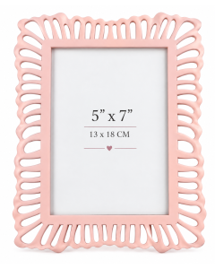 MKS Dekorativni ram za slike  – roze 13 × 18 cm