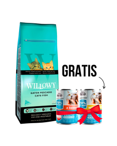 WILLOWY Suva hrana za mačke Cat Coctail 20kg + Gratis 2 x FRENDI Konzerva 400g - 3360162