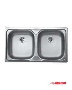 Livinox Inox ugradna sudopera EC189 78x43,5cm sifon ø90 - EC-189