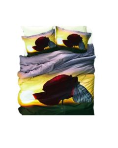 VIKTORIJA Posteljina 3D saten francuski ležaj D3 - VLK000640-D3