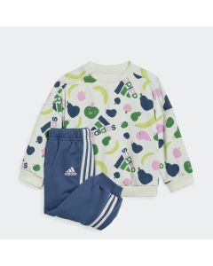 ADIDAS Trenerka essentials allover print jogger set kids BT - IQ406586