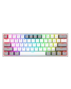 Fizz Pro White/Grey K616 RGB Wireless/Wired Mechanical Gaming Keyboard