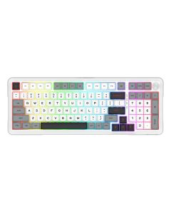 Bragi Pro K688 Wired/2.4G/BT Mechanical Keyboard White