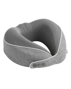 Memory Foam Neck Pillow - Heavy Grey