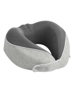 Memory Foam Neck Pillow - Light Grey
