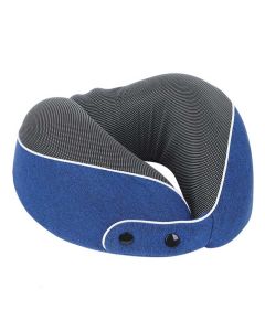Memory Foam Neck Pillow - Blue
