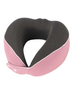 Memory Foam Neck Pillow - Pink