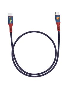 WB Moye Superman USB-C to USB-C Charging Cable 01 1M