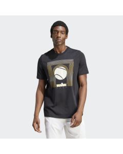 ADIDAS Majica kratak rukav aeroready tennis arc de ball graphic tee M - IS2415M