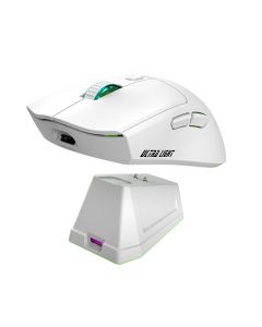 Miš bezicni GAMING Wireless Rechargeable WD139 beli JEDEL