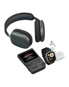 KARLER BASS K13-Combo set (smart watch, konzola, TWS / AirPods Max Bluetooth slusalice ) crna