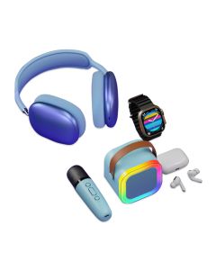 KARLER BASS K16-Combo set (smart watch, zvucnik, Slusalice Bluetooth) plavi