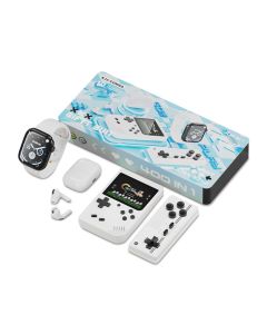 KARLER BASS K35-Combo set (smart watch, konzola sa kontrolorom, Slusalice AirPods Pro 2) beli