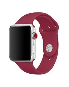 Narukvica za Apple Watch Silicone Strap rose red S/ M 42/ 44/ 45 mm - 031777