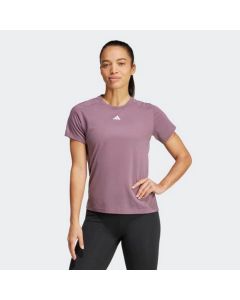 ADIDADS Majica kratak rukav aeroready train ess minimal branding crewneck tee W - IX1010S