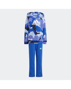 ADIDAS Trenerka essentials allover print hoodie set kids  BT - IY4301116