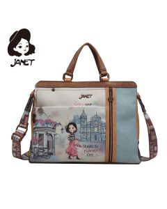 JANET FLOWERY CITY Tašna damska J-020B  41x6.531