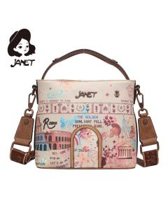 JANET TOUR OF ROME Tašna damska J-111 2025 23x12.5x21