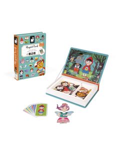 JANOD Edukativni set Magnetna knjiga - Bajke - J02588