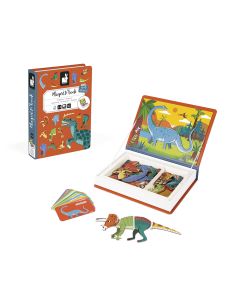 JANOD Edukativni set Magnetna knjiga - Dinosaurusi - J02590