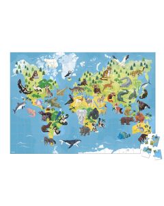 JANOD Puzzle Ugrožene životinje - 200 delova - J02676