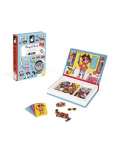JANOD Edukativni set Magnetna knjiga - Kostimi za dečake - J02719