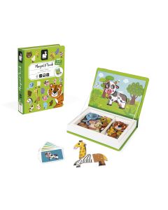 JANOD Edukativni set Magnetna knjiga - Životinje - J02723