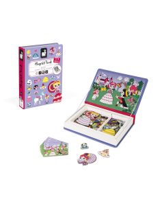 JANOD Edukativni set Magnetna knjiga - Prinzece - J02725