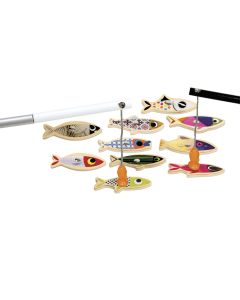 JANOD Drvena edukativna igra - Pecanja sardine - J08209