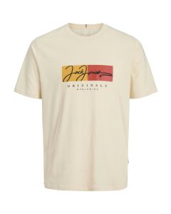 JACK & JONES MINI Majica kratak rukav za dečake YTEE SS, vanila - 12278409V110