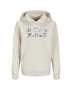 JACK & JONES JUNIOR Duks za dečake sa kapuljačom JJEBRYAN, bež - 12268859B140