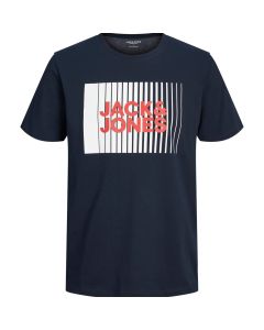 Majica kratak rukav za dečake JJECORP, teget - 12237411140