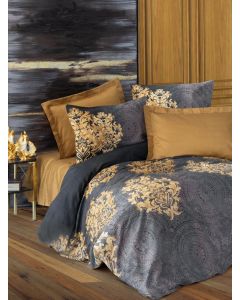DEKOR DOM Komplet posteljina 200x220cm CB Saten double, Jadira bey - 039537