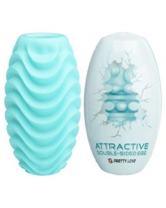 Jaje masturbator Double Sided Egg Blue - 014832-3