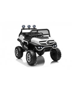 BBO Auto na akumulator Mercedes Benz Unimog 12V, bela - JL-199WHITE