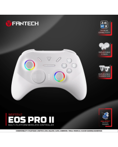 Joypad wireless Fantech WGP15V2 EOS PRO II multiplatform RGB beli - 222345