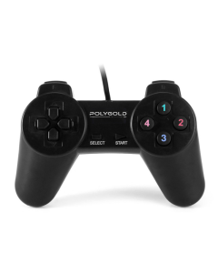 Joypad za PC Polygold žicani crni - 94244