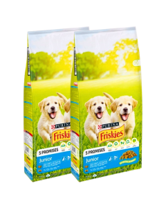 FRISKIES Suva hrana za pse Junior 15 kg, 2 komada - 3538020