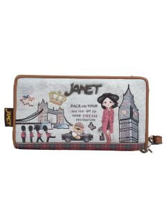 JANET PARIS DREAM Novčanik London journey JW-001 - JW-001