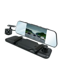 Auto kamera L1031 dual lens za retrovizor + rikverc kamera
