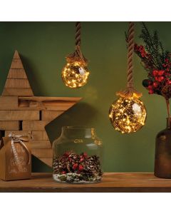 LUMINEO Dekorativna LED kugla 20cm