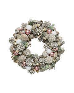 DECORIS Novogodišnji dekorativni venac 34cm - KA520793