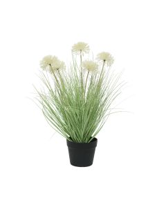 Ukrasna veštačka biljka Allium u saksiji, 62cm - KA800283